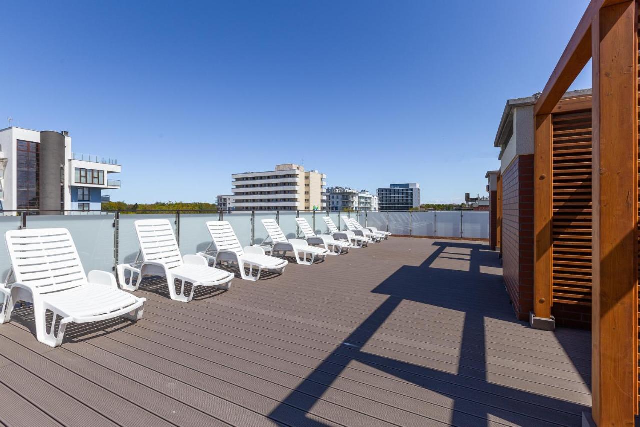 Ferienwohnung Blue Mare Blizej Morza Kolberg Exterior foto